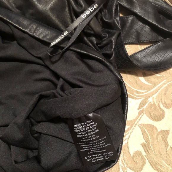 Little black pleather dress - Picture 8 of 8